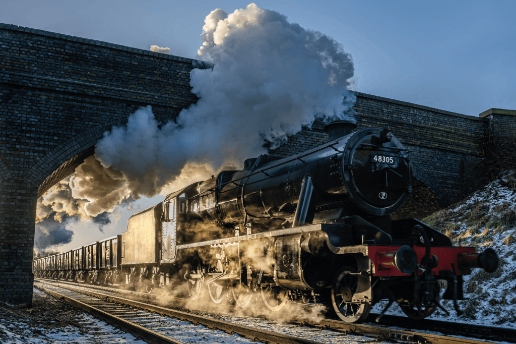 📸 Full Steam Ahead by Ian Robertson