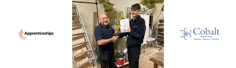 Harry completes his apprenticeship